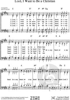 Lord, I Want to Be a Christian von Jeff Guillen (Download) 