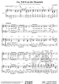 Go, Tell It on the Mountains von Jeff Guillen (Download) 