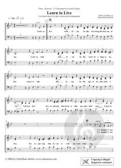 Learn To Live von Niko Schlenker (Download) 