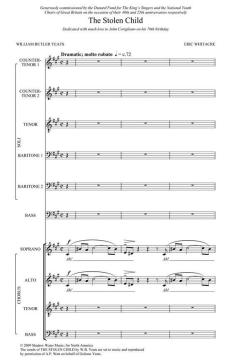 The Stolen Child von Eric Whitacre (Download) 