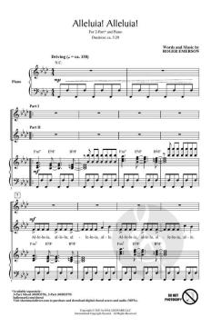 Alleluia! Alleluia! von Roger Emerson 
