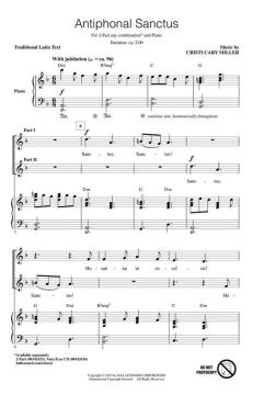 Antiphonal Sanctus von Cristi Cary Miller (Download) 