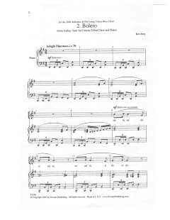 Bolero von Ken Berg 
