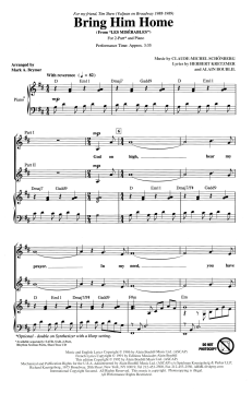 Bring Him Home (Claude-Michel Schönberg) 
