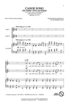 Canoe Song (My Paddle's Keen And Bright) (Download) 