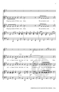 Christmas Is Just Around the Corner von George L.O. Strid (Download) 