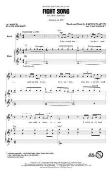 Fight Song von Rachel Platten (Download) 