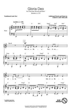 Gloria Deo (Discovery Level 2) von Cristi Cary Miller (Download) 