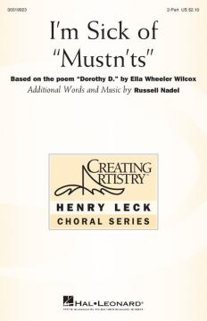 I'm Sick Of Musn'ts von Russell Nadel 