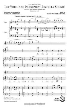 Let Voice And Instrument Joyfully Sound! von Henry Purcell (Download) 
