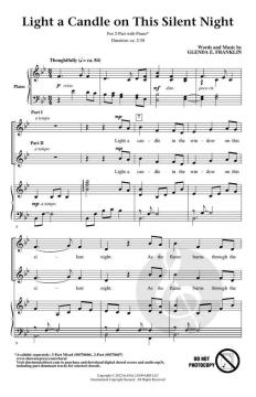 Light a Candle on This Silent Night von Glenda E. Franklin (Download) 