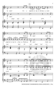 Mister Rogers' Neighborhood (Choral Highlights) von Fred Rogers 