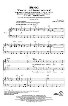 Sing (Choral Highlights) (Download) 
