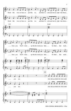 Sing (Choral Highlights) (Download) 