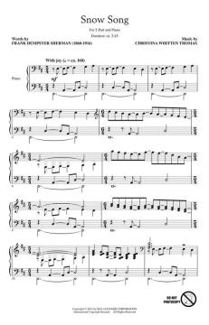 Snow Song von Christina Whitten Thomas 