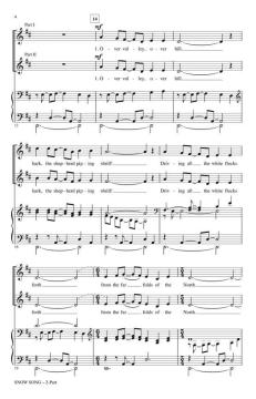 Snow Song von Christina Whitten Thomas 