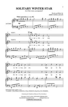 Solitary Winter Star von Jerry Estes (Download) 