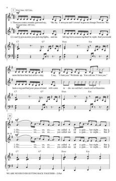 We Are Never Ever Getting Back Together (Taylor Swift) 