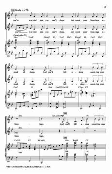 White Christmas (Choral Medley) (Irving Berlin) 