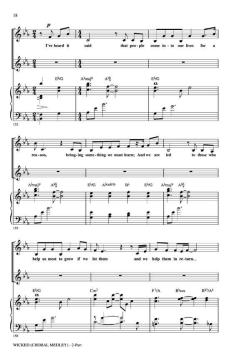 Wicked (Choral Medley) (Stephen L. Schwartz) 