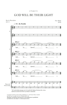 God Will Be Their Light von Nico Muhly (Download) 