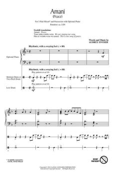 Amani (Peace) von Audrey Snyder (Download) 