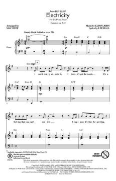 Electricity (From Billy Elliot) (Elton John) 