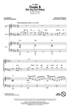 Finale B (No Day But Today) (Jonathan Larson) 