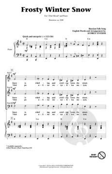 Frosty Winter Snow (Russian Folk Song) (Download) 