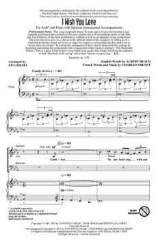 I Wish You Love (Download) 