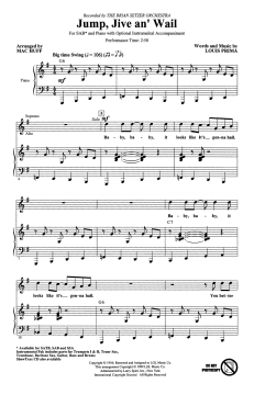 Jump, Jive And Wail (Louis Prima) 