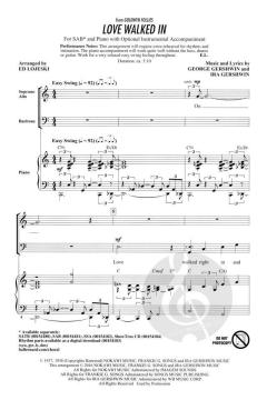 Love Walked In (George Gershwin) 