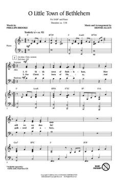 O Little Town Of Bethlehem (Dennis Allen) 