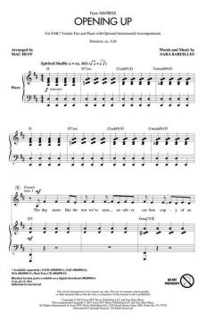 Opening Up (Sara Bareilles) 