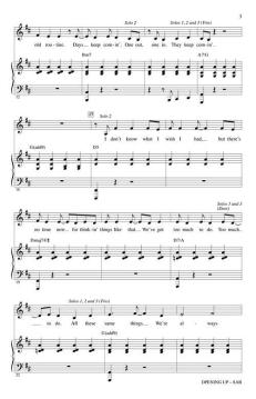 Opening Up (Sara Bareilles) 