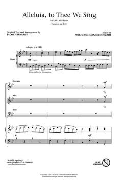 Alleluia, To Thee We Sing 