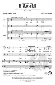 If I Were a Bell von Frank Loesser (Download) 