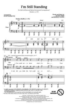 I'm Still Standing von Bernie Taupin 
