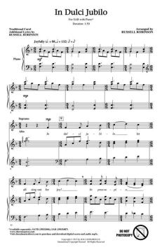In Dulci Jubilo von Russell L. Robinson (Download) 