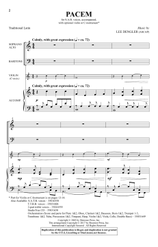 Pacem von Lee Dengler 