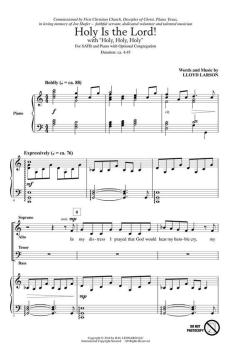 Holy Is The Lord! von Lloyd Larson (Download) 