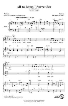 All To Jesus I Surrender von Michael Hurley (Download) 