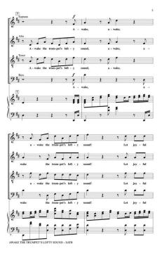 Awake The Trumpet's Lofty Sound (Georg Friedrich Händel) 