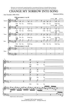 Change My Sorrow Into Song von Dominick DiOrio (Download) 