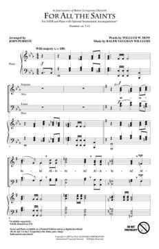 For All The Saints von Ralph Vaughan Williams (Download) 