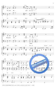I Will Remember You (Whitney Houston) 