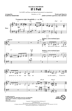 If I Fell von The Beatles (Download) 