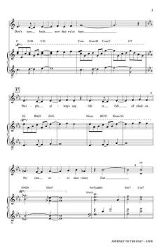 Journey To The Past von Stephen Flaherty (Download) 