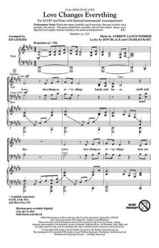 Love Changes Everything von Andrew Lloyd Webber (Download) 