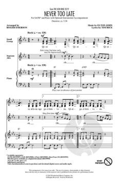 Never Too Late von Elton John (Download) 